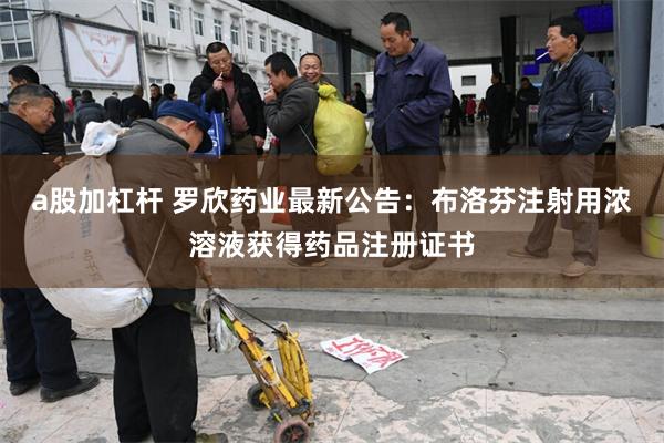 a股加杠杆 罗欣药业最新公告：布洛芬注射用浓溶液获得药品注册证书