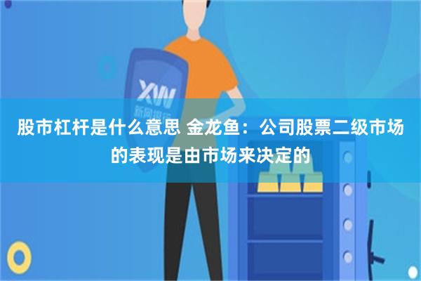 股市杠杆是什么意思 金龙鱼：公司股票二级市场的表现是由市场来决定的