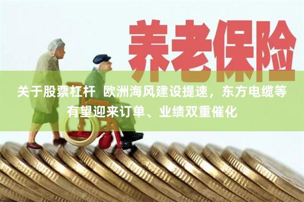 关于股票杠杆  欧洲海风建设提速，东方电缆等有望迎来订单、业绩双重催化