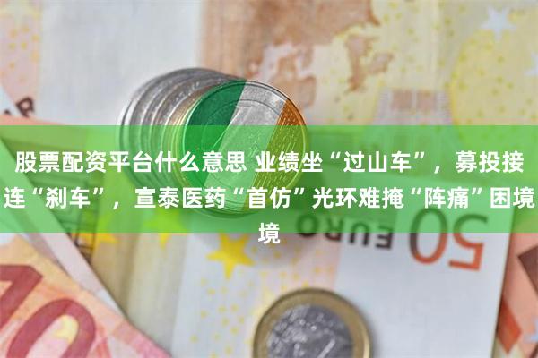 股票配资平台什么意思 业绩坐“过山车”，募投接连“刹车”，宣泰医药“首仿”光环难掩“阵痛”困境