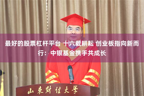 最好的股票杠杆平台 十六载耕耘 创业板指向新而行：中银基金携手共成长