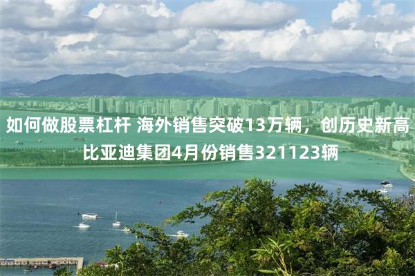 如何做股票杠杆 海外销售突破13万辆，创历史新高 比亚迪集团4月份销售321123辆