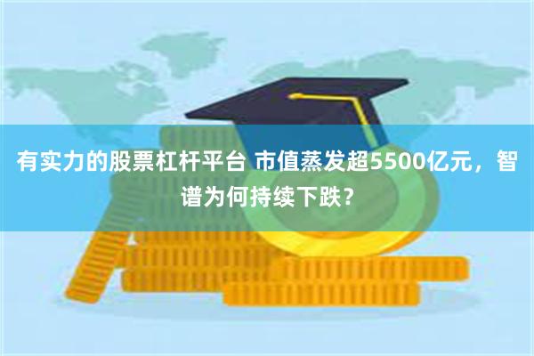 有实力的股票杠杆平台 市值蒸发超5500亿元,智谱为何持续下跌?