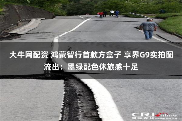 大牛网配资 鸿蒙智行首款方盒子 享界G9实拍图流出:墨绿配色休旅感十足