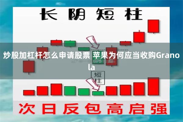 炒股加杠杆怎么申请股票 苹果为何应当收购Granola