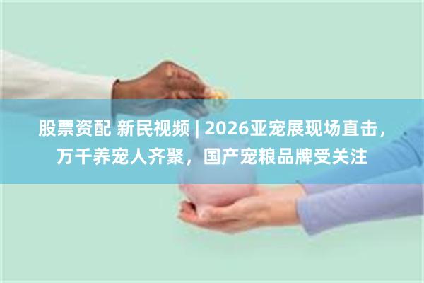 股票资配 新民视频 | 2026亚宠展现场直击，万千养宠人齐聚，国产宠粮品牌受关注