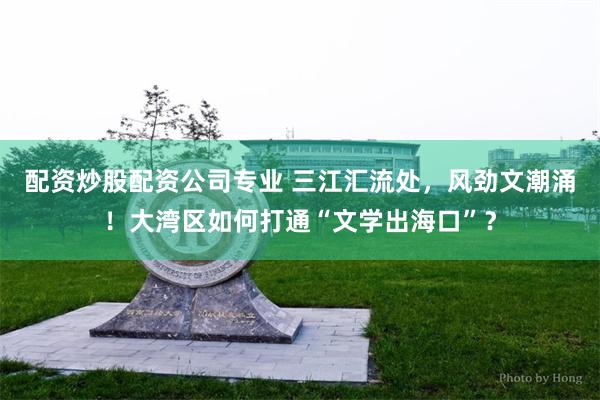 配资炒股配资公司专业 三江汇流处，风劲文潮涌！大湾区如何打通“文学出海口”？