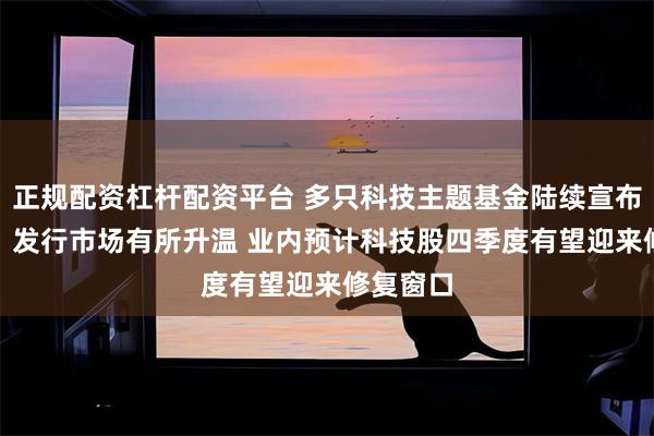 正规配资杠杆配资平台 多只科技主题基金陆续宣布“松绑” 发行市场有所升温 业内预计科技股四季度有望迎来修复窗口